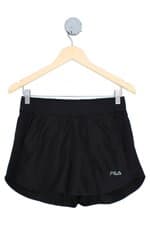 shorts de academia fila feminino preto