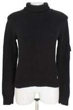 blusa de malha Zara feminina preta