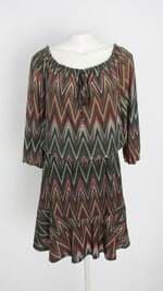vestido C&A feminino estampado