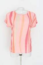 blusa cativa feminina estampada com recortes