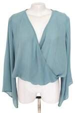 blusa Canal feminina verde