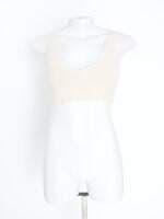 top costume feminino bege