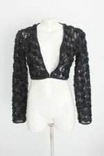 bolero feminino preto
