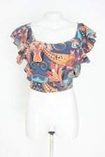 blusa feminina estampada