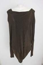 blusa canal feminina preta listrada