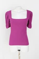 blusa C&A feminina roxa