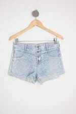 shorts hollister feminino azul
