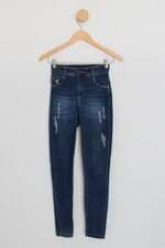 calça jeans feminina azul