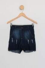 shorts jeans feminino azul