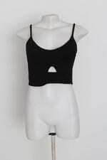 regata croped C&A feminina preta