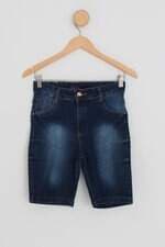 bermuda jeans golpe fatal feminina azul