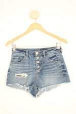 shorts jeans feminino azul