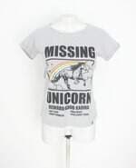 camiseta feminina cinza com silk