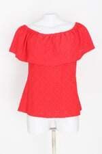 blusa ciganinha feminina vermelha
