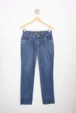 calça jeans feminina azul