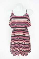 vestido love trend feminino estampado