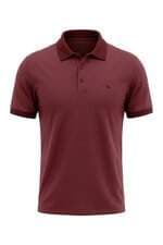 Camisa polo masculina Crawnford vermelha