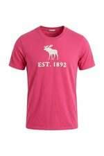 Camiseta Masculina Abercrombie & Fitch rosa