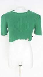 cropped feminino verde