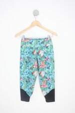 calça esportiva feminina estampada com recortes