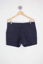 shorts feminino azul