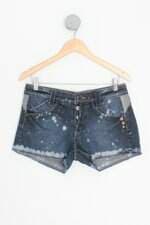 shorts jeans farm feminino azul