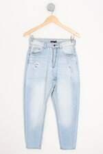 calça jeans marisa feminina azul