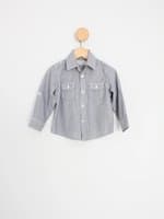 camisa C&A kids cinza