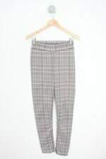 calça de tecido feminina estampada