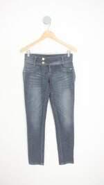 calça slim sawary feminina azul