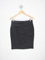 saia renner feminina preta com brilho e forro