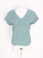 blusa midi feminina verde