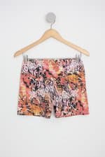 shorts de academia feminino estampado