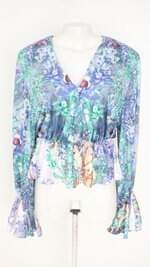 blusa lanca perfume feminina estampada