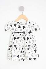 vestido riachuelo kids estampado com franzido
