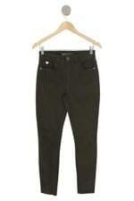 calça de sarja Colcci feminina verde 