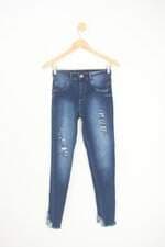 calça jeans feminina azul