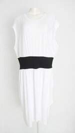 vestido asos feminino branco com recortes