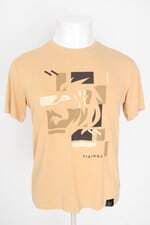 camiseta vikings masculina amarela com silk