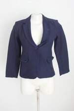 blazer feminino azul com forro