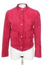 Jaqueta de Camurça Renner Rosa