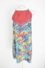 vestido cantao feminino estampado