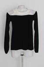 blusa bonprix feminina bicolor com recortes