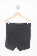 shorts saia forever21 feminina preta com brilho