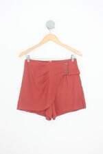 shorts saia feminino coral 