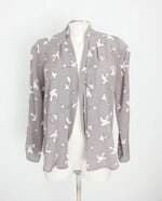casaco forever 21 feminino estampado