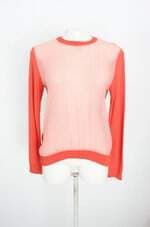 blusa allimaglia feminina laranja com recortes