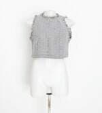 blusa cropped my place feminina estampada