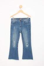 calça jeans shoulder feminina azul