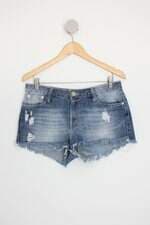shorts jeans feminino azul